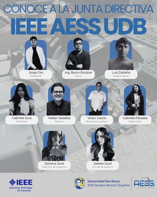 Junta Directiva IEEE AESS UDB