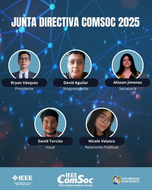 Junta Directiva ComSoc IEEE UDB