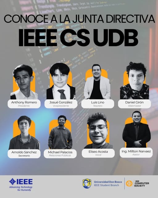 Junta Directiva IEEE Computer Society UDB