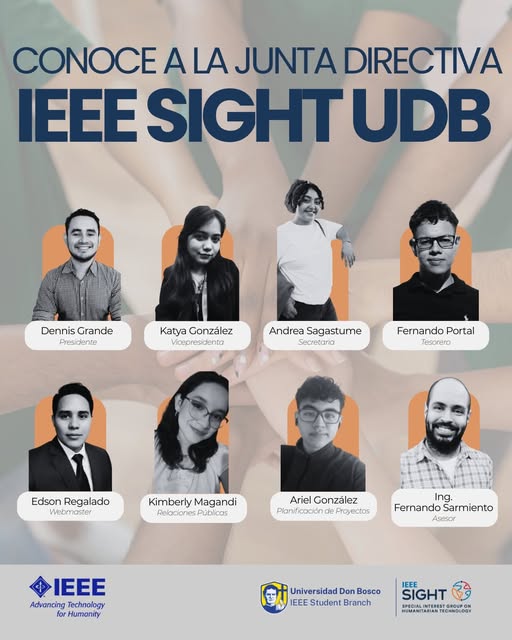 Junta Directiva IEEE SIGHT UDB